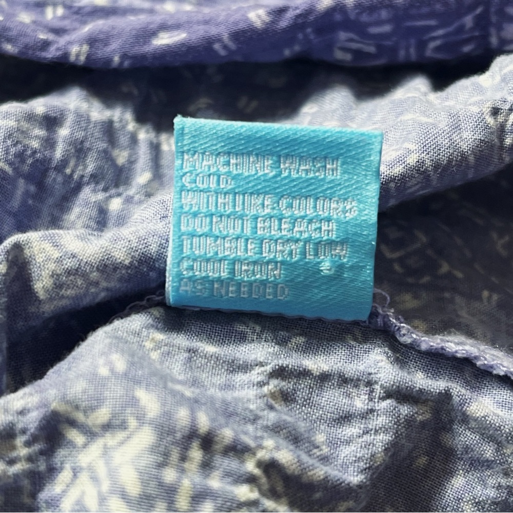 J. Mclaughlin Purple Patchwork Crinkle Long Sleev… - image 6